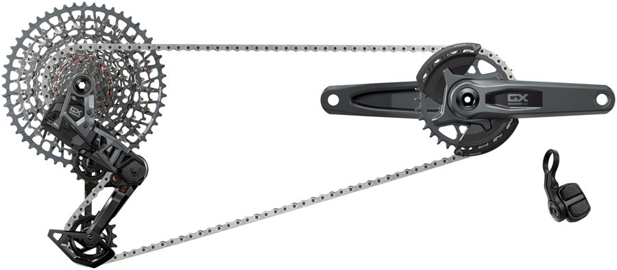 SRAM GX T-Type AXS Eagle Transmission Kit 165mm crankset