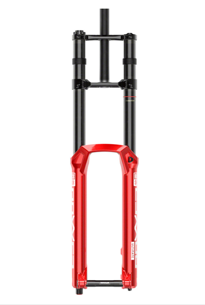 RockShox BoXXer Ultimate Charger 3 Suspension Fork - 29", 200 mm, 20 x 110 mm, 48 mm Offset, Electric Red, D1