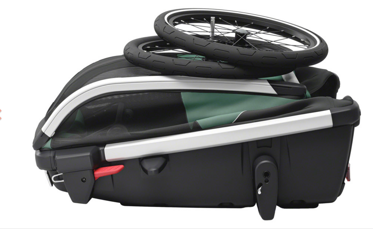 Thule Bexey Dog Bike Trailer- Hazy Green, Medium