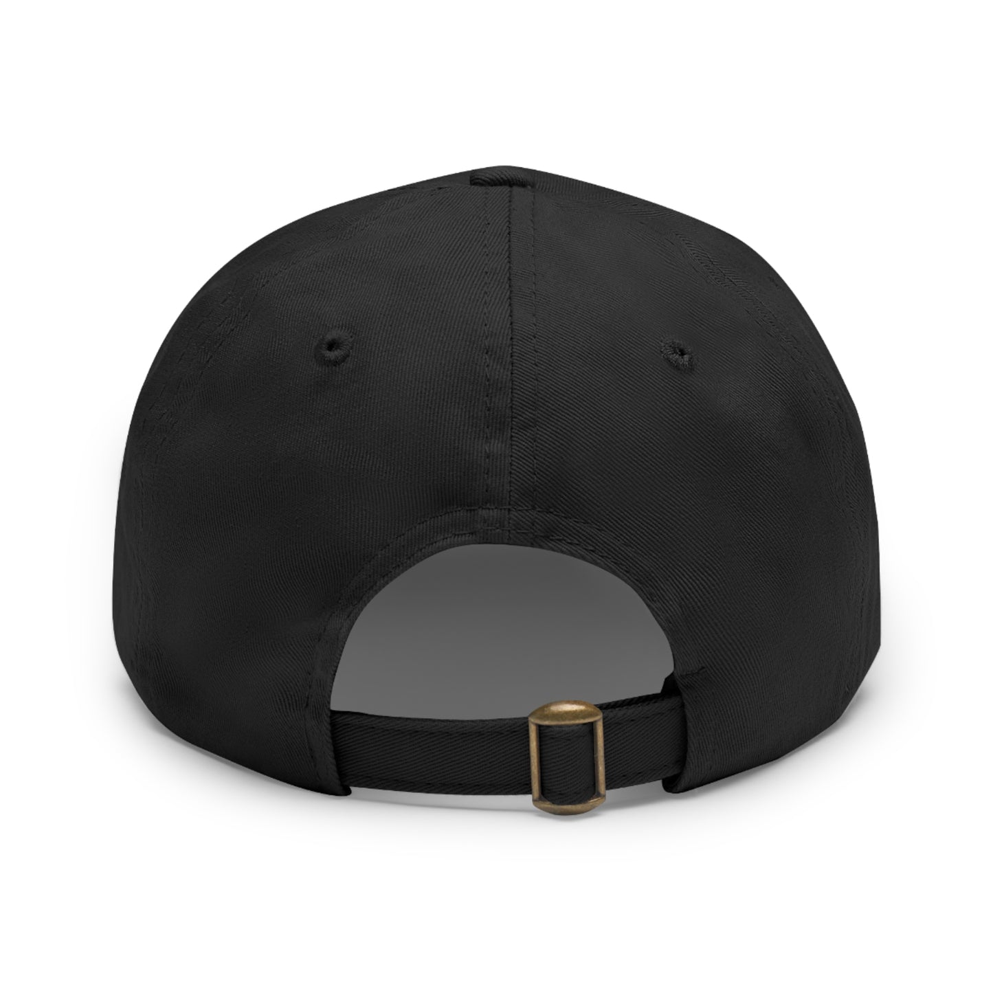 Cranks Around the Campfire Dad Hat with Leather Patch (Rectangle)