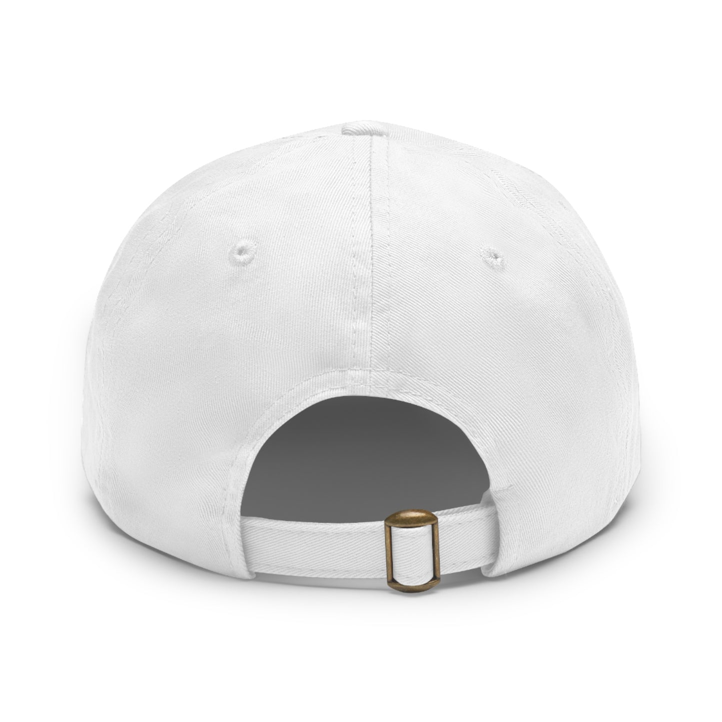 Cranks Around the Campfire Dad Hat with Leather Patch (Rectangle)