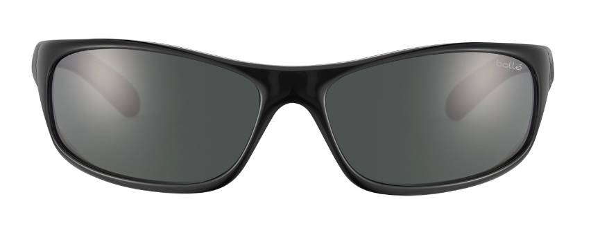 Bolle Anaconda Sunglass - Black Shiny - TNS Polarized - 10338