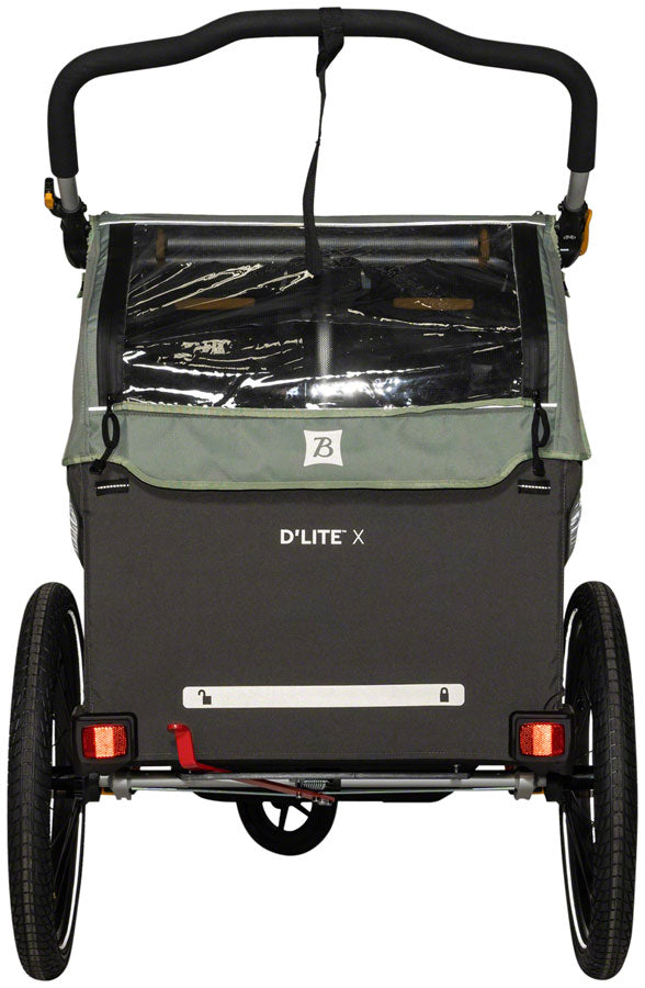 Burley D'Lite X Child Trailer - Single, Sage Green