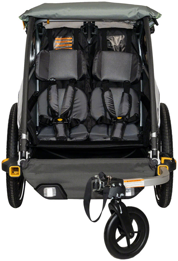 Burley D'Lite X Child Trailer - Single, Sage Green
