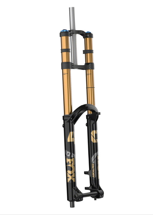 FOX 40 Factory Suspension Fork - 27.5", 203 mm, 20TA x 110 mm, 48mm Offset, GRIP X2 Damper, Shiny Black