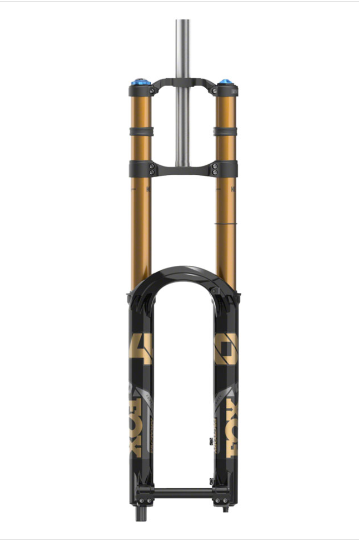 FOX 40 Factory Suspension Fork - 27.5", 203 mm, 20TA x 110 mm, 48mm Offset, GRIP X2 Damper, Shiny Black