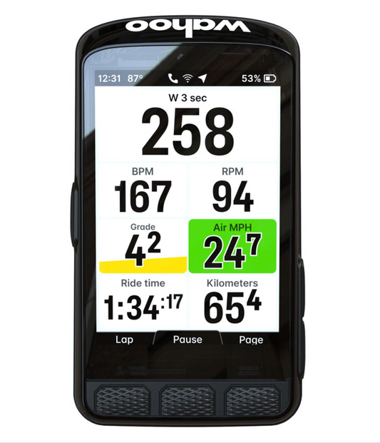 2025 Wahoo Element Ace GPS Cycling Computer