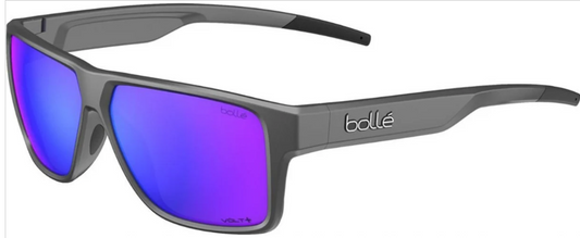 TEMPER Titanium Matte - Volt+ Ultraviolet Polarized - BS042001